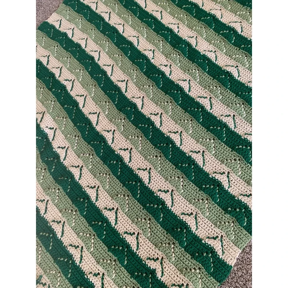 Handmade Crochet Blanket 80